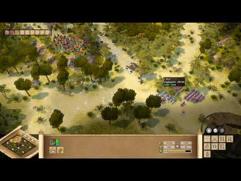 Praetorians HD Remaster - 1vs5 Egyptians Gameplay