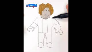 Roblox Bacon || Coloring Roblox #roblox #robloxbacon #easy
