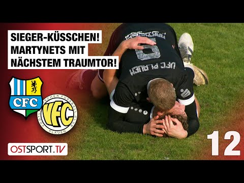 Sieger-Küsschen und nächstes Martynets-Traumtor! Chemnitz - Plauen | Regionalliga Nordost