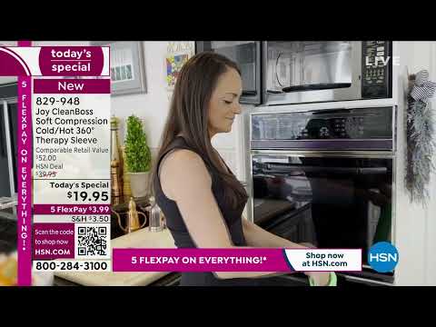 Joy CleanBoss Soft Compression Cold/Hot 360 Therapy Slee...