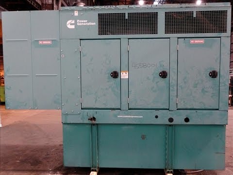 Used-Cummins 100 kW standby (90kW prime) diesel generator set - Stock# 45518001