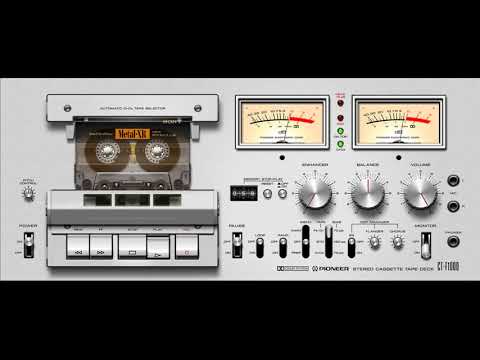 AIMP test - PIONEER CT-F1000 - Compress VU Meter Stereo Cassette Deck