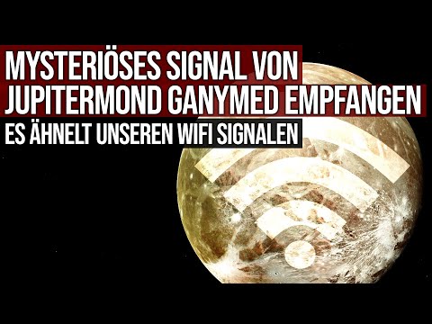 Mysterious signal received from Jupiter's moon Ganymede - It resembles our WiFi signals