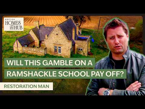 This 19th Century School House Restoration Stresses George Clarke Out! | Restoration Man | S3 EP11