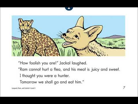 Henry Lau, 刘宪华, 헨리, 劉憲華 kids book Leopard, Ram, and Jackal 儿童英语 金钱豹，公羊和狐狼