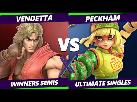 S@X 377 Online Winners Semis - Peckham (Min Min) Vs. Vendetta (Ken, Ryu) Smash Ultimate - SSBU