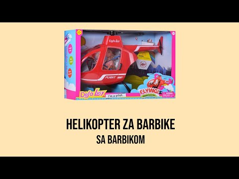 Barbika sa helikopterom - Lutka Defa Lucy Pilot