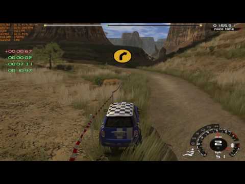 Xpand Rally Walkthrough Part 2 - "Grand Canyon Cup Championship: Stage 2"