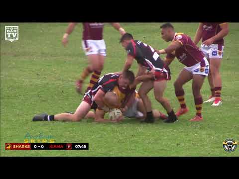2018 Group 7 RL 1st Grade Round 4  - Shellharbour Sharks Vs Kiama Knights