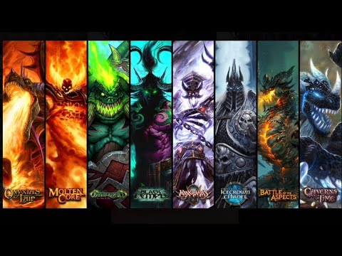 World of Warcraft TCG All Raid Decks Presentation with Music!