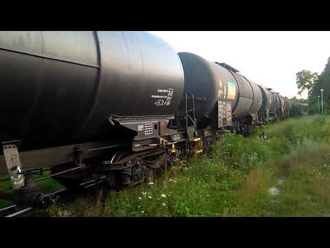 Activitate feroviară în gara Moineşti (10.08.2018)