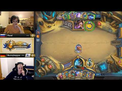 Pavel vs Bunnyhoppor - Group 1 Elimination - Hearthstone Grandmasters Europe S2 2019 Playoffs
