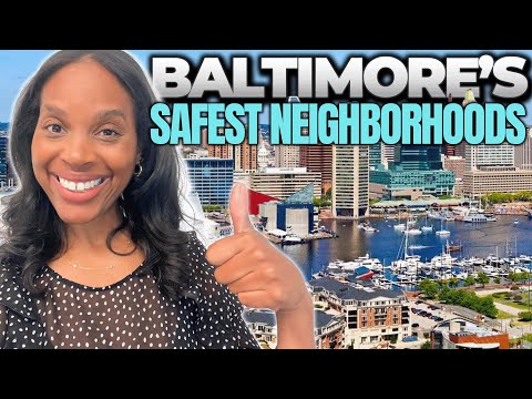 5 SAFE NEIGHBORHOODS In Baltimore Maryland - The MOST SECURE Neighborhoods To Live in 2025