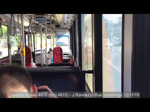 Sydney Buses 4815 (m/o 4815) • Volvo B12BLE • Custom Coaches CB60 • ZF Ecomat