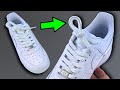 How To Factory Lace Nike Air Force 1s Nike AF1 Factory Knot DS Knot