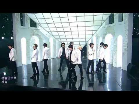 Super Junior - SPY @SBS Inkigayo 120812