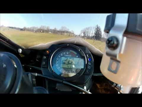 Kawasaki zx10r 2004/2005 0-299 km-h acceleration top Speed