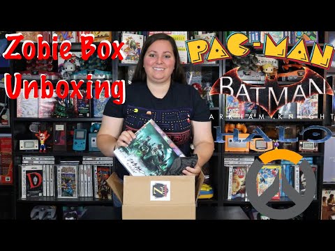 Zobie Productions Gamer Box Unboxing (Pac Man, Halo, Overwatch, Batman) Limited Edition!