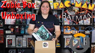 Zobie Productions Gamer Box Unboxing (Pac Man, Halo, Overwatch, Batman) Limited Edition!
