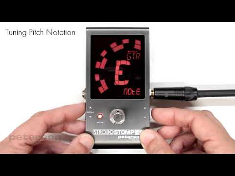 StroboStomp HD Video Instruction Manual - 11 - Pitch Notation