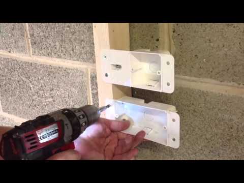 Click Studbox   1G and 2G fixing to timber