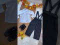 Conjunto Social Camisa Branca Calça Susp. e Gravata Preto - Preto