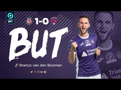 #TFCCF63 Le but de Branco van den Boomen contre Clermont après la course folle d'Amine Adli