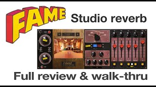 Video thumbnail for IK Multimedia T-RackS FAME studio reverb review by dancetech