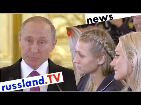 Putin verabschiedet Olympiateam [Video]