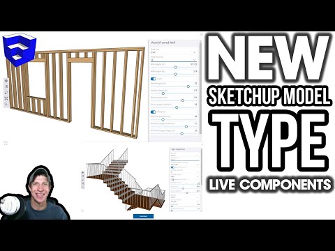 NEW SKETCHUP FEATURE - Modeling with Live Components!