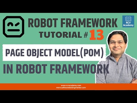 Robot Framework Tutorial #13-Page Object Model(POM) in Robot Framework