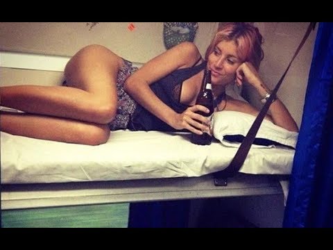 Фотоподборка красивых девушек в поездах РЖД