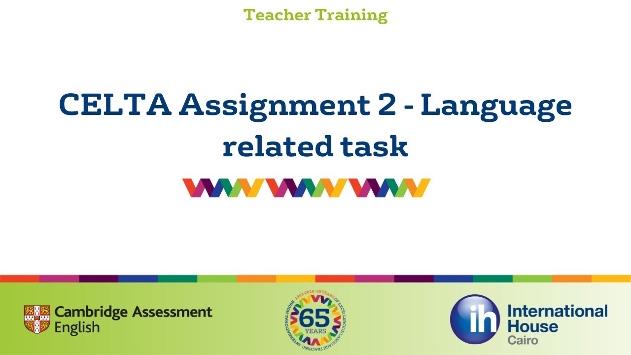 CELTA Assignment 2 - Language related task