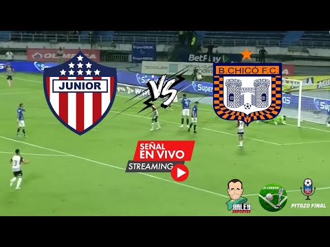 JUNIOR VS BOYACÁ CHICÓ En Vivo hoy 🔴 Liga Betplay 2026 Fecha 6 Partido En Vivo