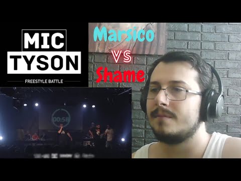 Reazione Mic Tyson - Freestyle Battle 2017 || Shame VS Marsico (ottavi di finale, turno 5) REACTION