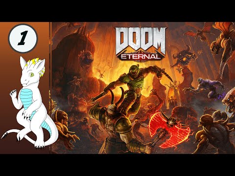 Let's Play Doom Eternal - PC - Part 1 - Rip and Tear !