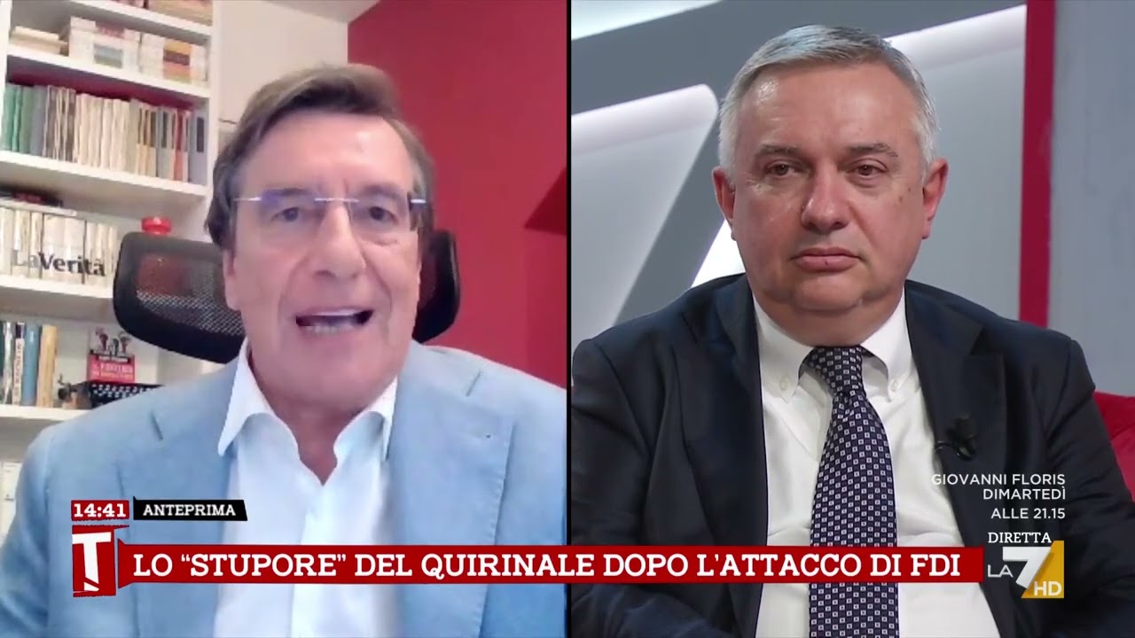 Qurinale vs Bignami, De Manzoni interviene in diretta: "Confermiano le frasi dette da un ...