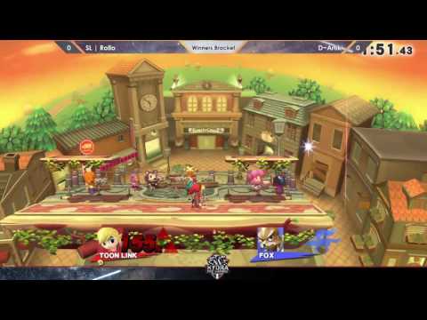 HSV - SL | Rollo (Toon Link) Vs. D~Artik (Fox) Winners Bracket - Smash 4