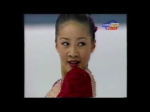 Michelle Kwan (USA) - 1996 World Figure Skating Championships Short Program - EUROSPORT