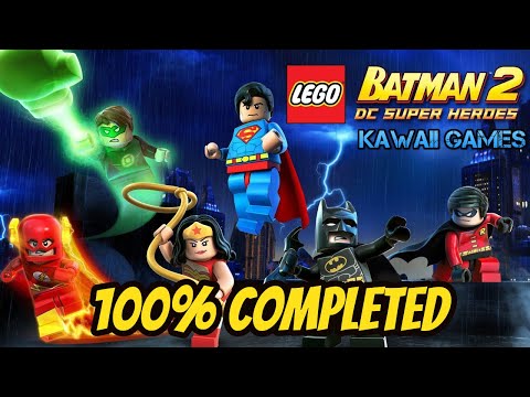 LEGO Batman 2: DC Super Heroes [PC] 100% ALL MINIKITS, BRICKS, TREASURE Walkthrough Full Game
