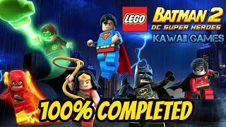 LEGO Batman 2: DC Super Heroes [PC] 100% ALL MINIKITS, BRICKS, TREASURE Walkthrough Full Game
