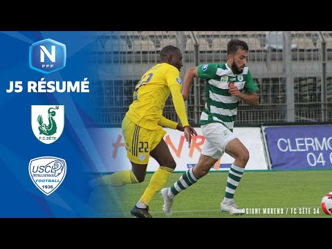 J5 I FC Sète - US Créteil Lusitanos (3-1), le résumé | National FFF 2021-2022