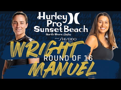 Tyler Wright vs Malia Manuel Hurley Pro Sunset Beach - Round of 16 Heat 2