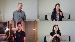 小潘潘 + 小峰峰 -《學貓叫》【Sam Lin Family Cover】