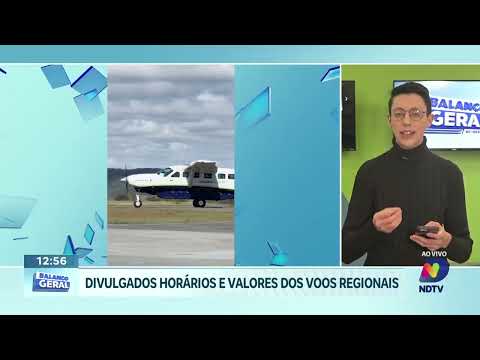 Oeste de SC terá novos voos regionais a partir de novembro