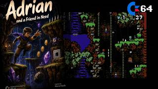 C64 Game - Adrien and a Friend in need (2026 - NTPR) - PAL50