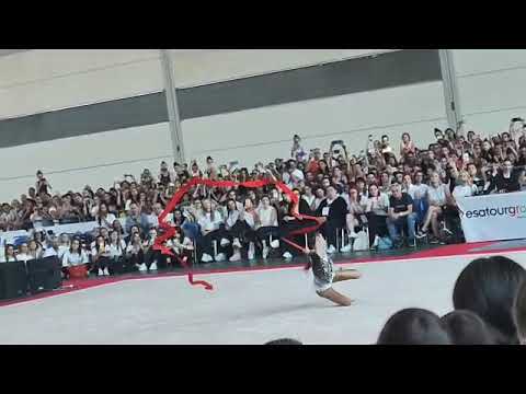 SOFIA RAFFAELI GINNASTINA IN FESTA RIMINI 2023