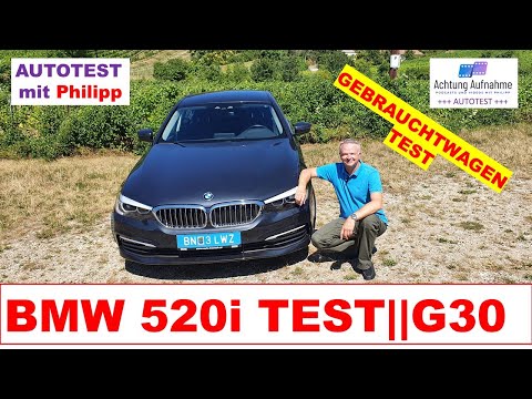 BMW 520i Limousine, G30, Bj.2018 || großer Gebrauchtwagentest
