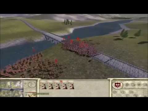 Rome Total War 240 Berserkers vs  2000 Legionnaires