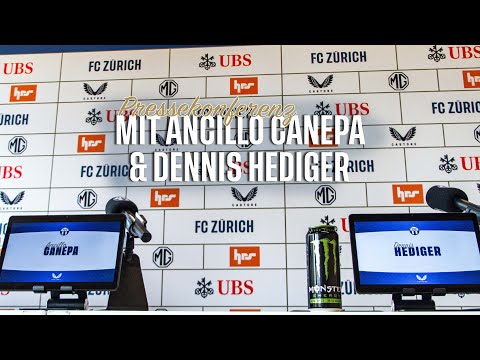 Pressekonferenz mit Ancillo Canepa und Dennis Hediger